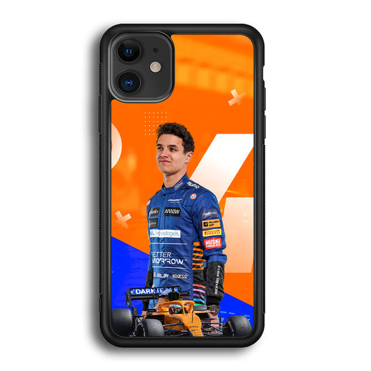 Lando Norris Formula1 iPhone 12 Case