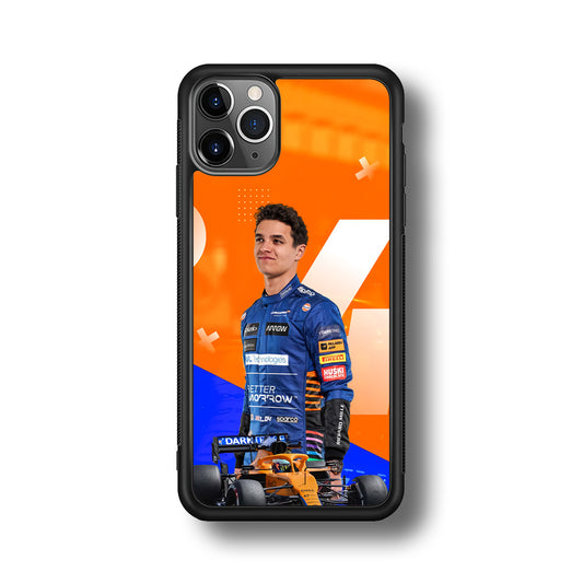 Lando Norris Formula1 iPhone 11 Pro Max Case