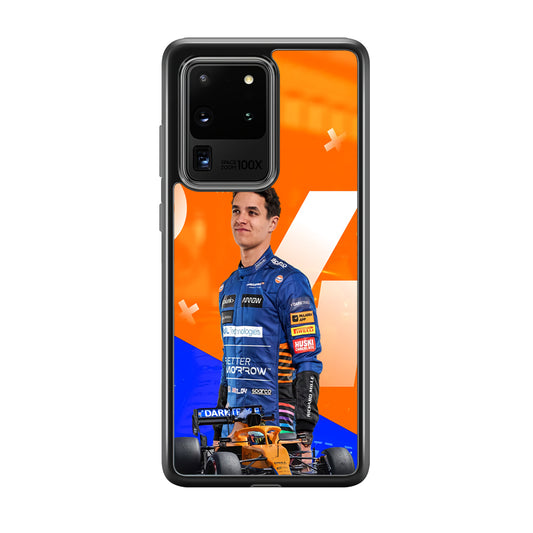 Lando Norris Formula1 Samsung Galaxy S20 Ultra Case