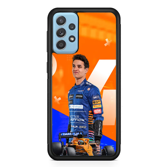 Lando Norris Formula1 Samsung Galaxy A52 Case