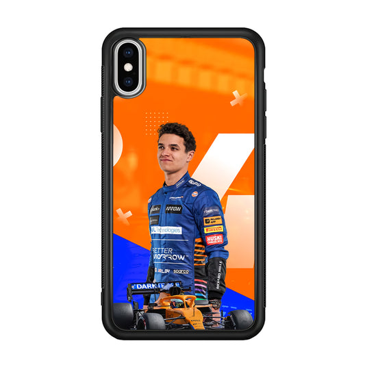 Lando Norris Formula1 iPhone XS MAX Case