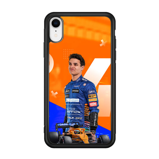 Lando Norris Formula1 iPhone XR Case