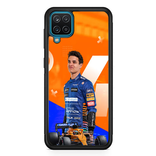 Lando Norris Formula1 Samsung Galaxy A12 Case