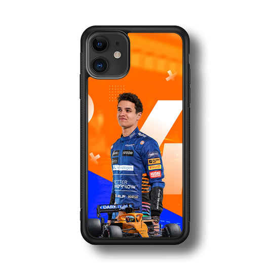 Lando Norris Formula1 iPhone 11 Case