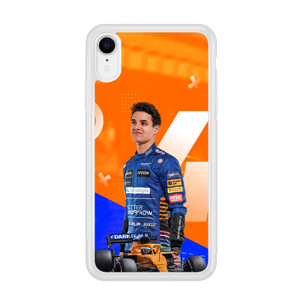 Lando Norris Formula1 iPhone XR Case