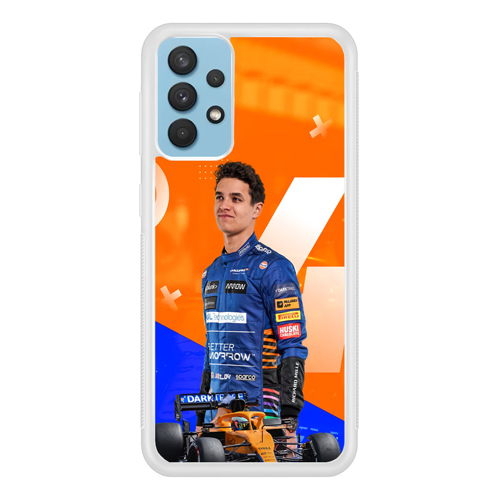 Lando Norris Formula1 Samsung Galaxy A32 Case
