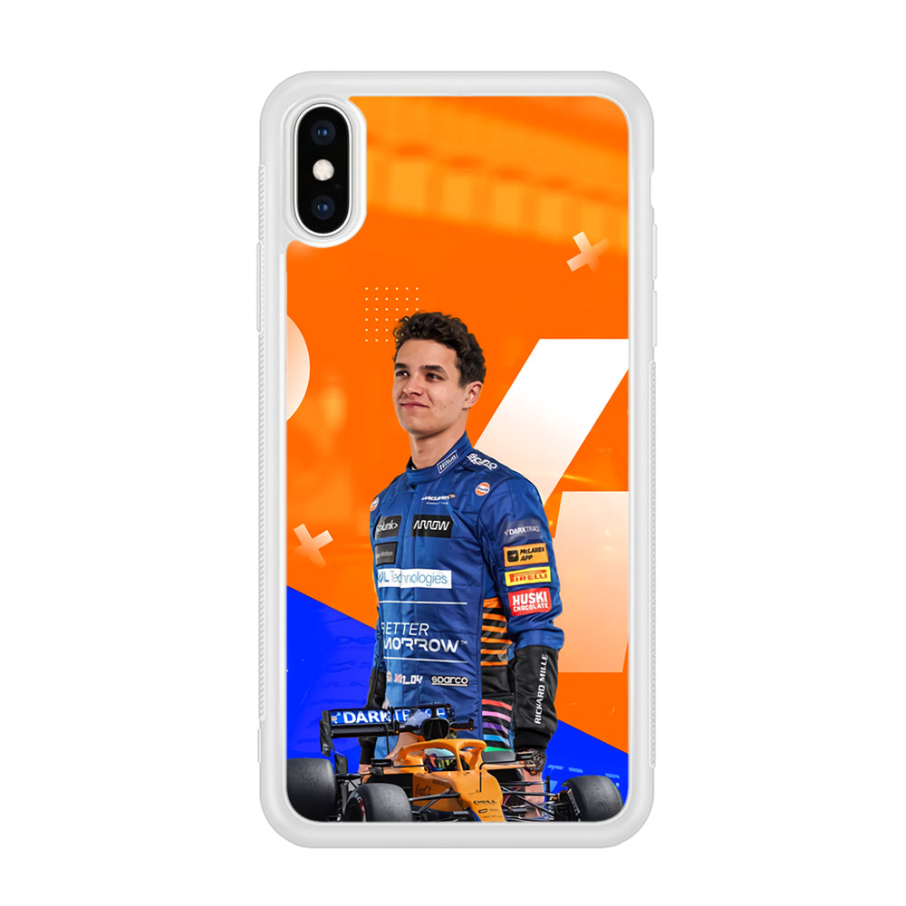 Lando Norris Formula1 iPhone X Case