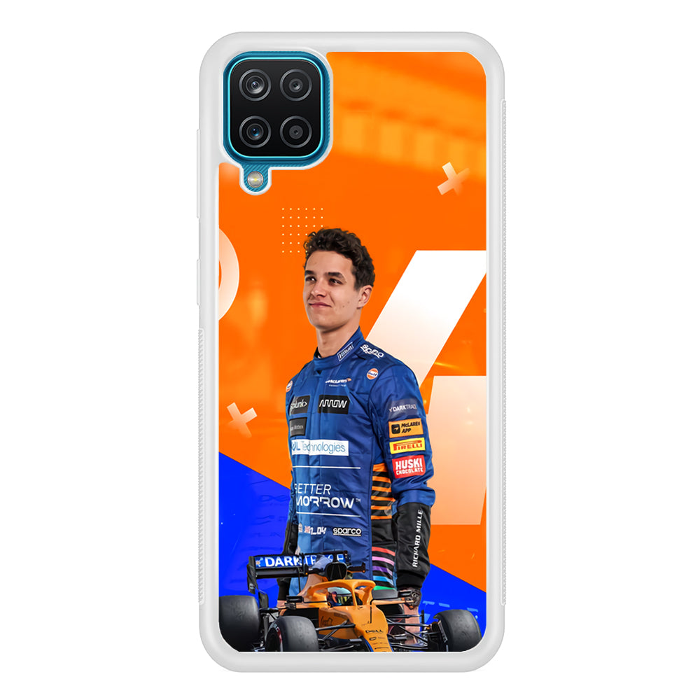 Lando Norris Formula1 Samsung Galaxy A12 Case