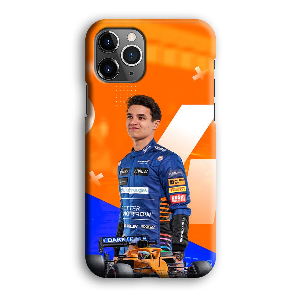 Lando Norris Formula1 iPhone 12 Pro Case