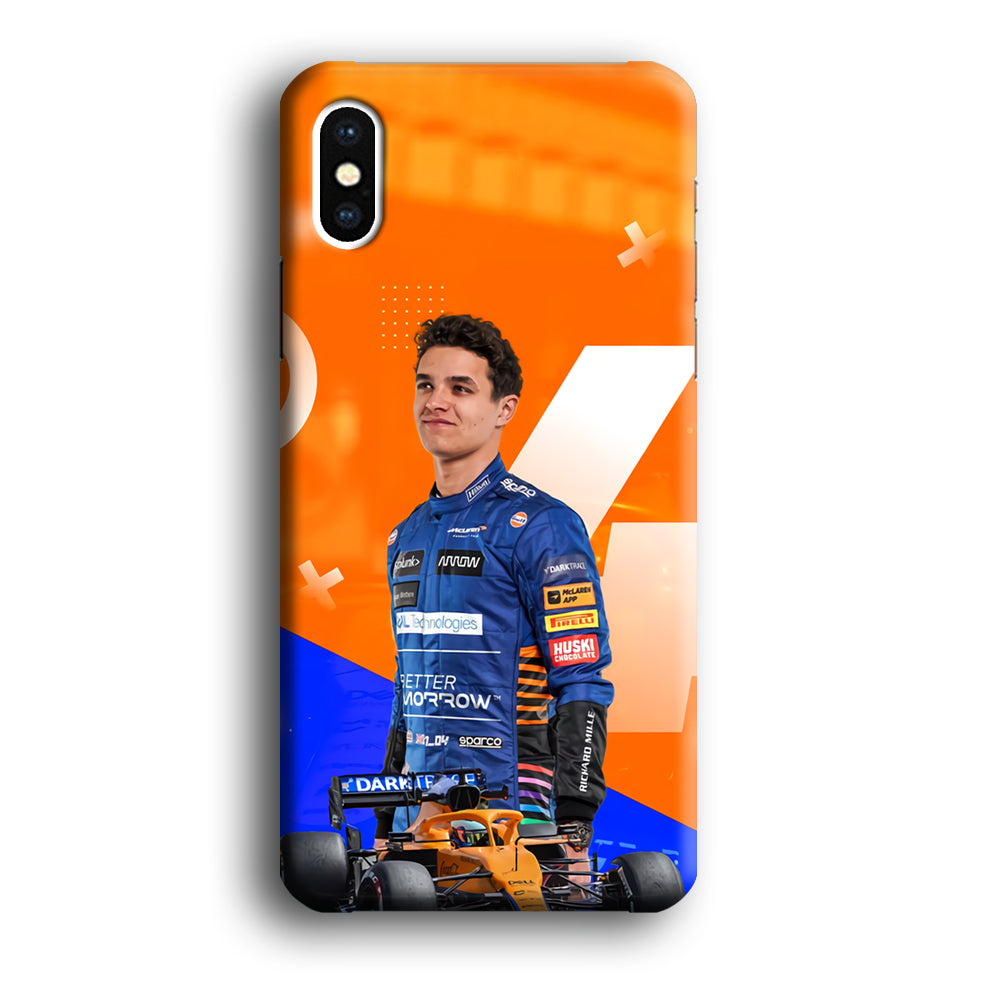 Lando Norris Formula1 iPhone X Case