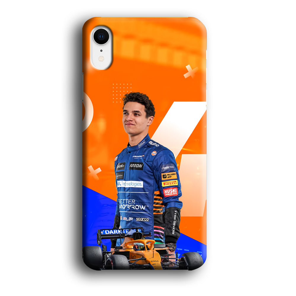 Lando Norris Formula1 iPhone XR Case