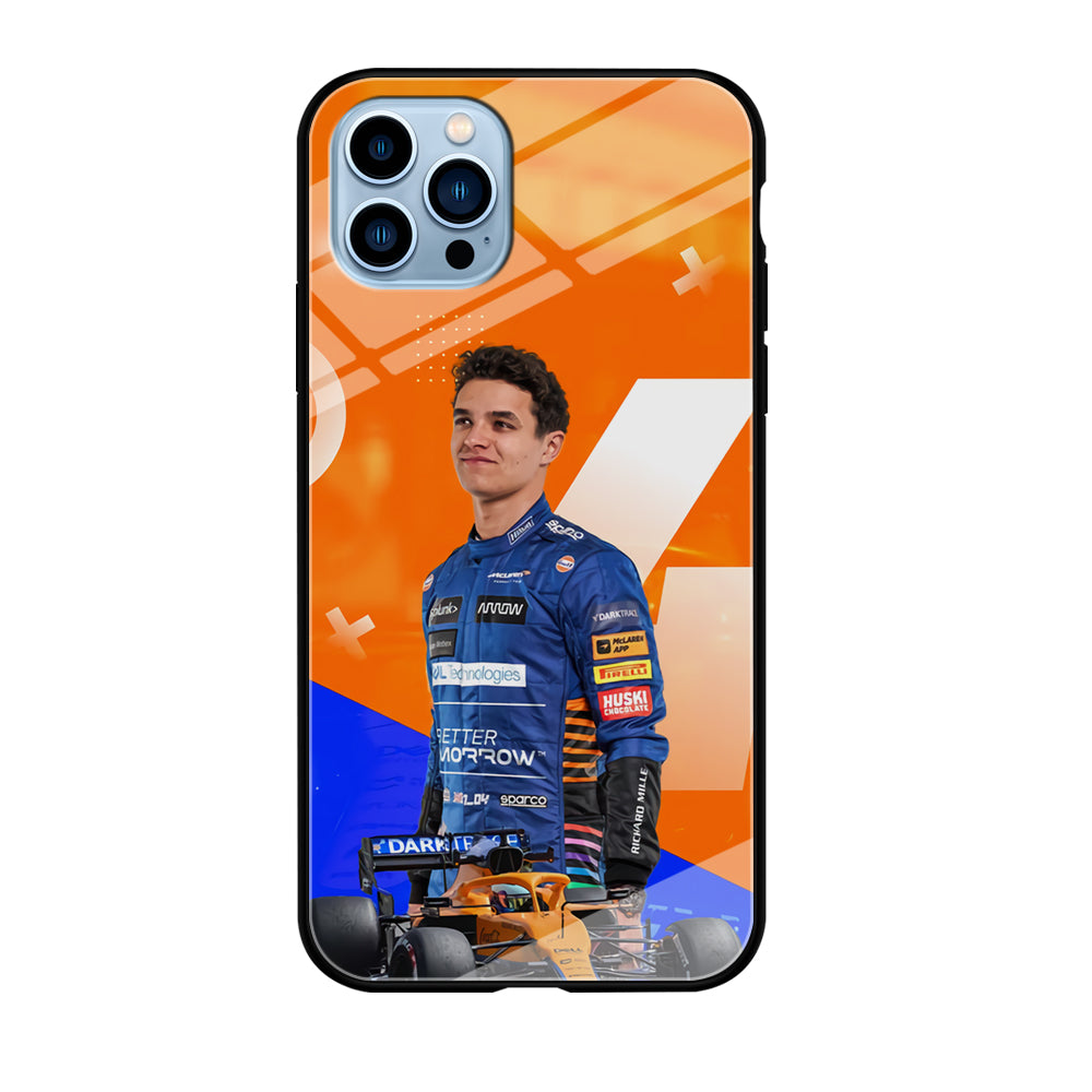 Lando Norris Formula1 iPhone 12 Pro Case