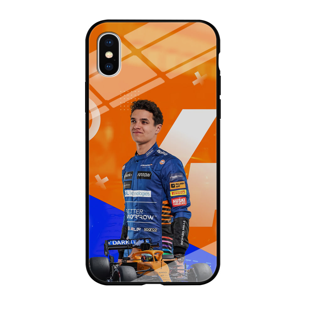 Lando Norris Formula1 iPhone X Case