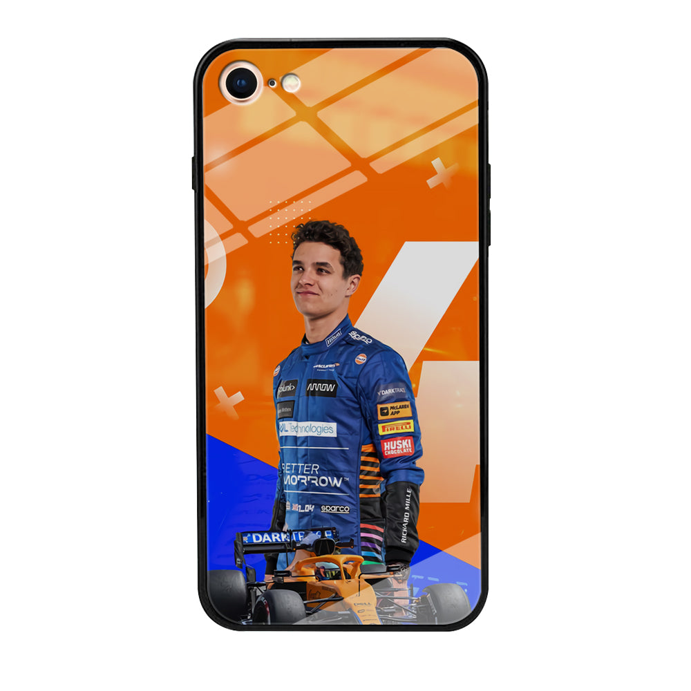 Lando Norris Formula1 iPhone 8 Case