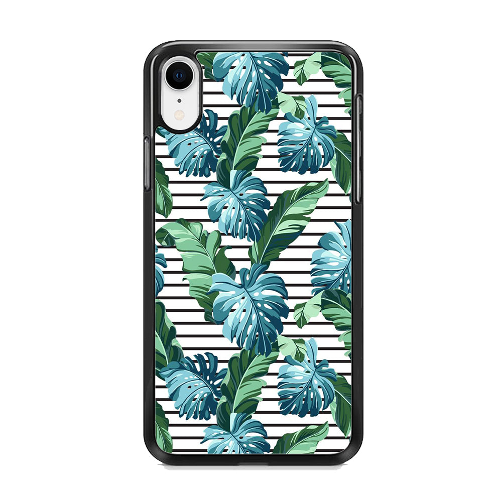 Leaf Stripe iPhone XR Case