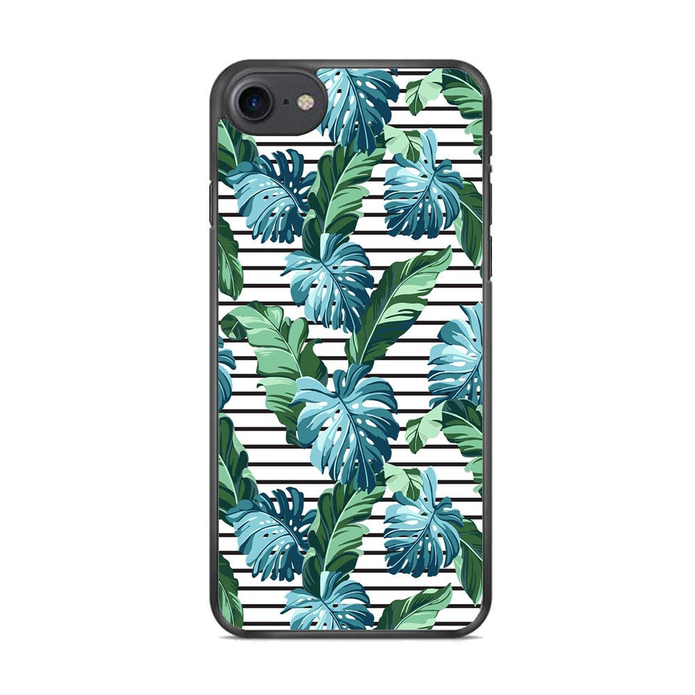 Leaf Stripe iPhone 8 Case