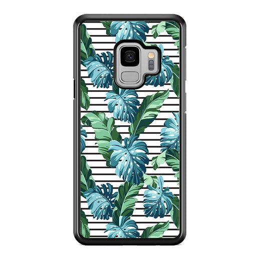Leaf Stripe Samsung Galaxy S9 Case