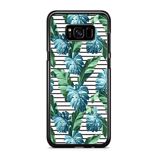 Leaf Stripe Samsung Galaxy S8 Case