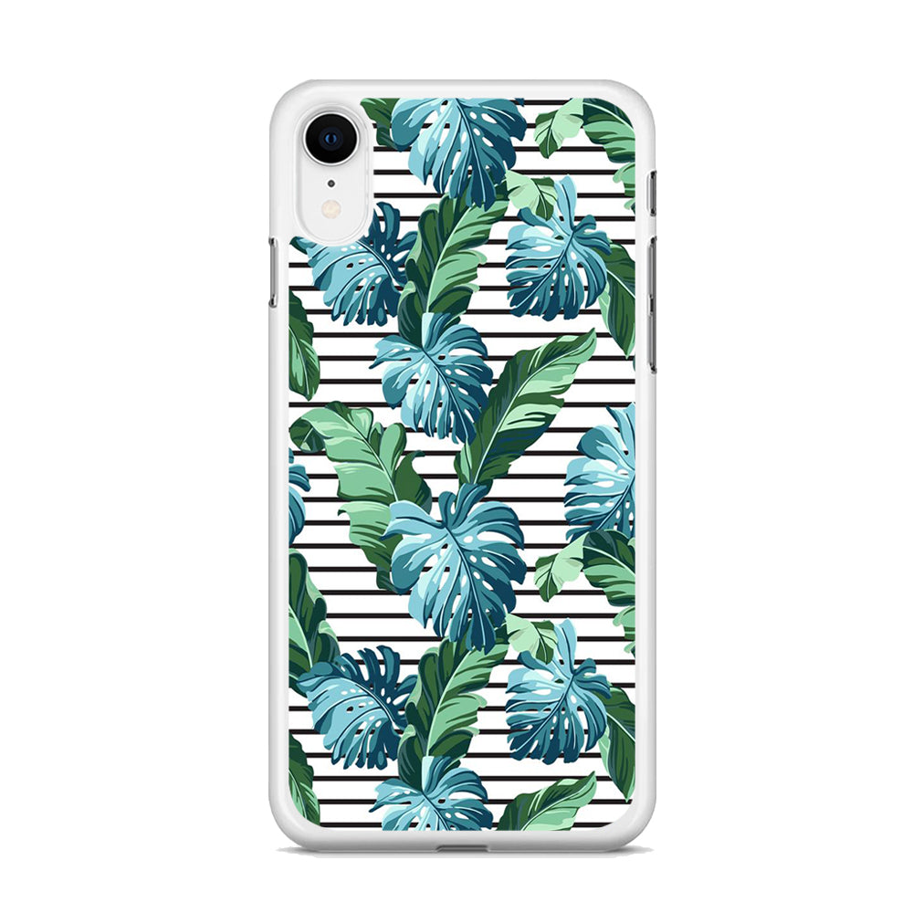 Leaf Stripe iPhone XR Case