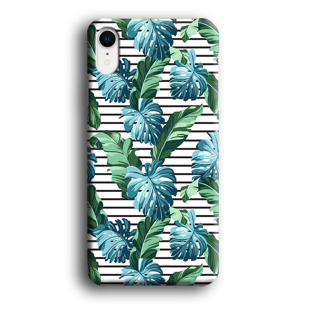 Leaf Stripe iPhone XR Case