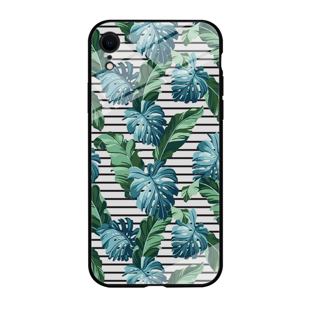 Leaf Stripe iPhone XR Case