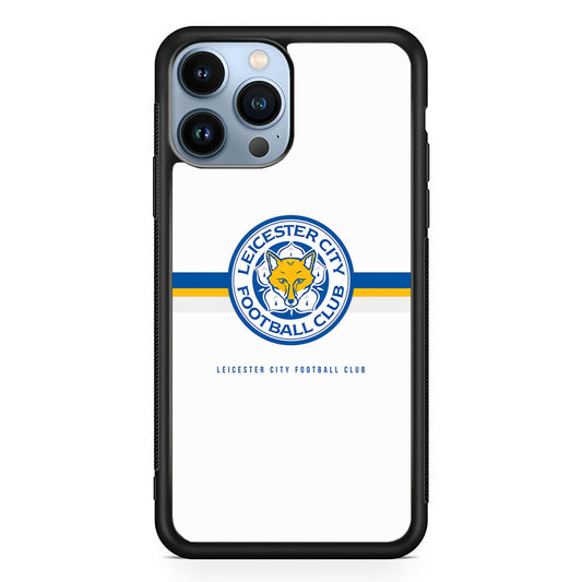 Leicester City Stripe Emblem iPhone 13 Pro Max Case