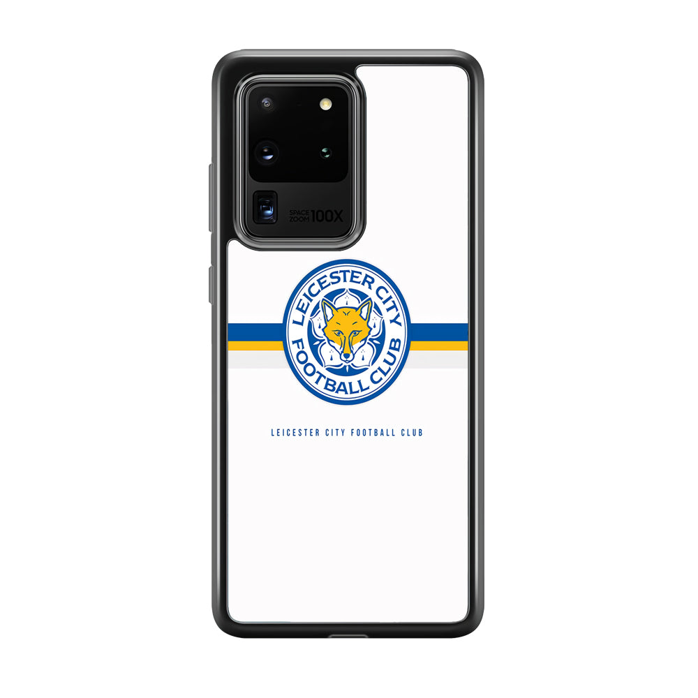 Leicester City Stripe Emblem Samsung Galaxy S20 Ultra Case