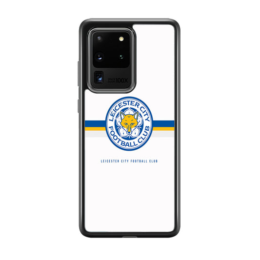 Leicester City Stripe Emblem Samsung Galaxy S20 Ultra Case