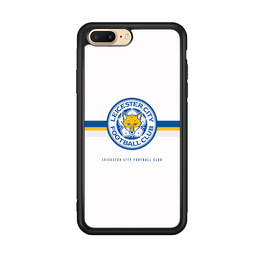 Leicester City Stripe Emblem iPhone 8 Plus Case