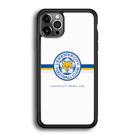Leicester City Stripe Emblem iPhone 12 Pro Max Case