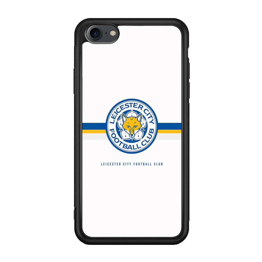 Leicester City Stripe Emblem iPhone 8 Case