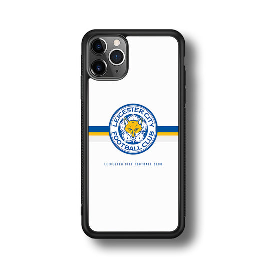 Leicester City Stripe Emblem iPhone 11 Pro Max Case