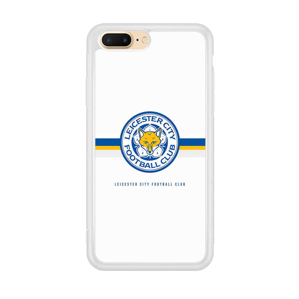 Leicester City Stripe Emblem iPhone 8 Plus Case