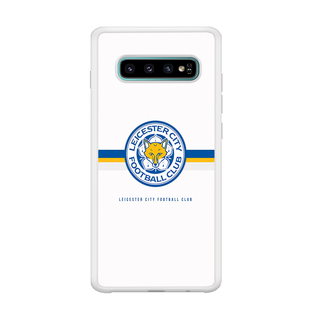 Leicester City Stripe Emblem Samsung Galaxy S10 Case