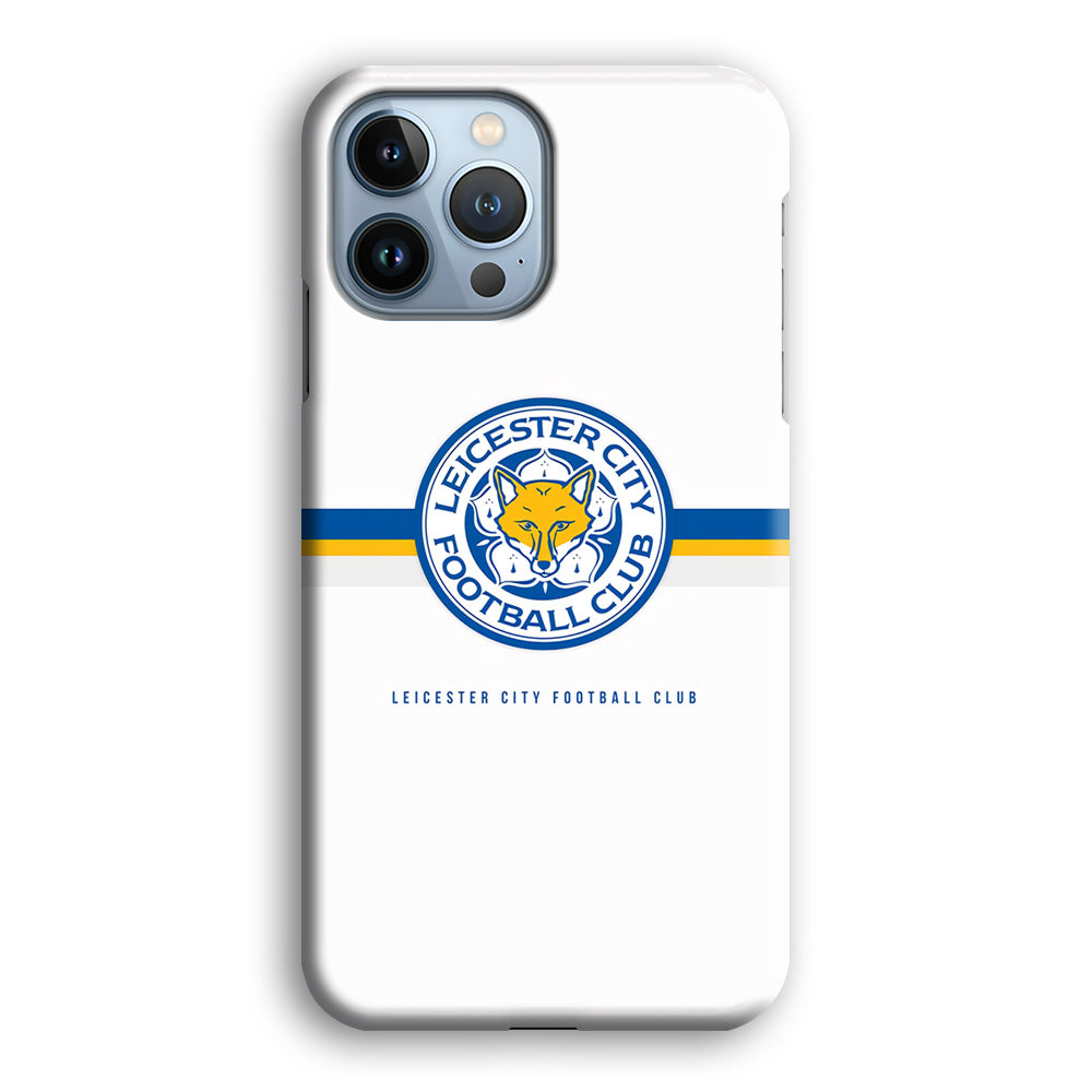 Leicester City Stripe Emblem iPhone 13 Pro Max Case