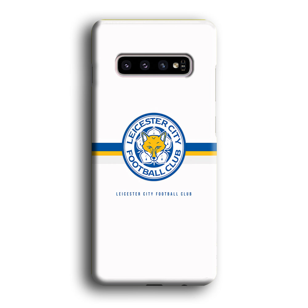 Leicester City Stripe Emblem Samsung Galaxy S10 Case