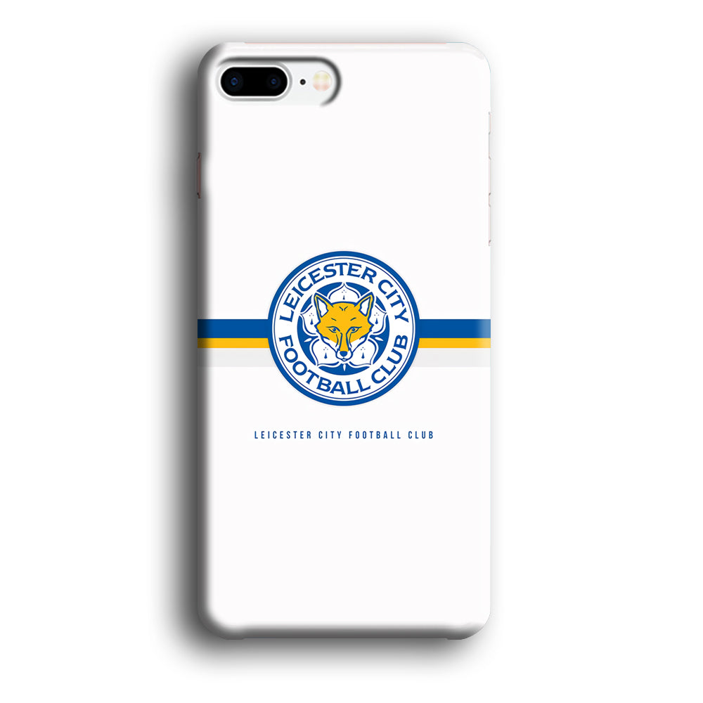 Leicester City Stripe Emblem iPhone 8 Plus Case