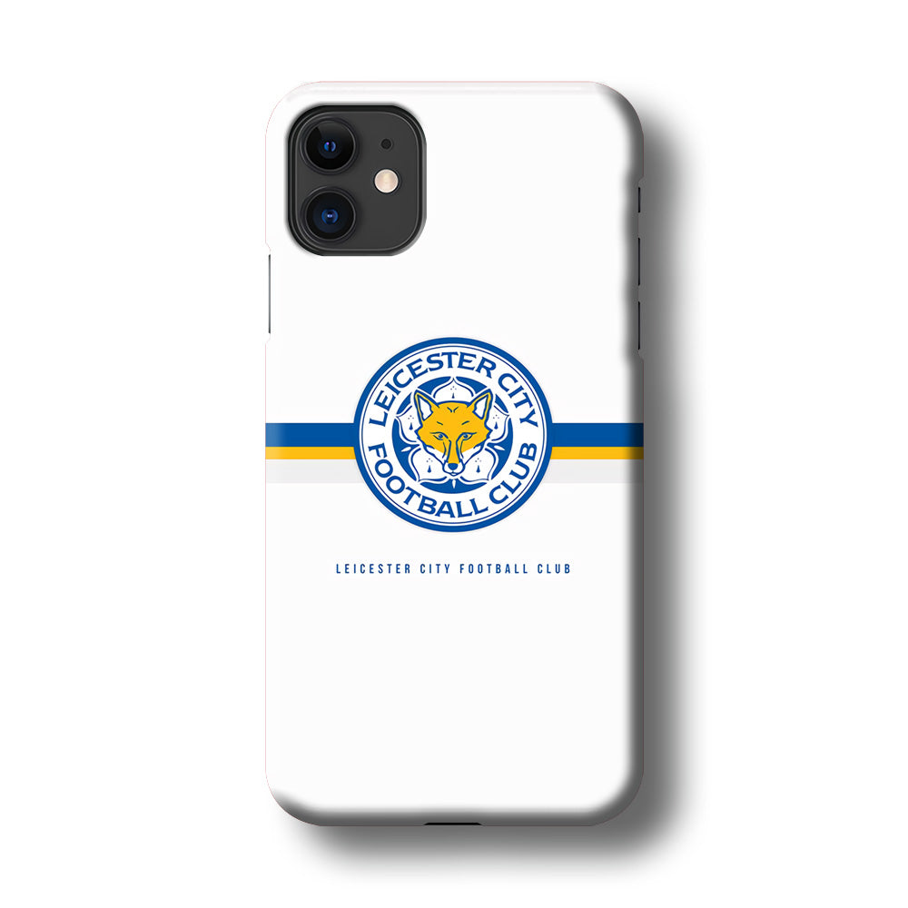Leicester City Stripe Emblem iPhone 11 Case