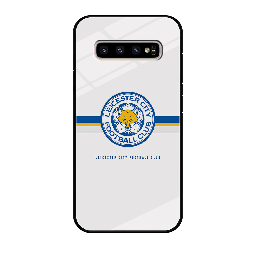 Leicester City Stripe Emblem Samsung Galaxy S10 Case