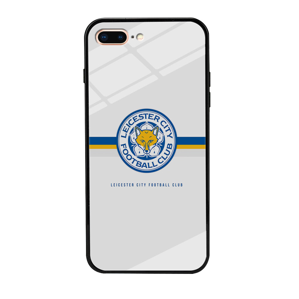 Leicester City Stripe Emblem iPhone 8 Plus Case