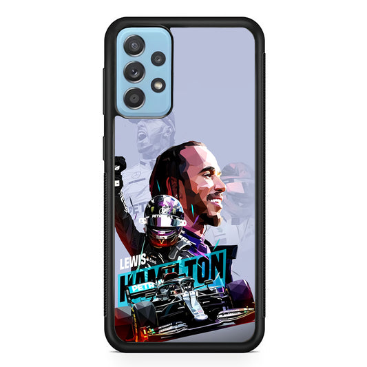 Lewis Hamilton Formula 1 Samsung Galaxy A52 Case