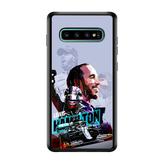 Lewis Hamilton Formula 1 Samsung Galaxy S10 Plus Case