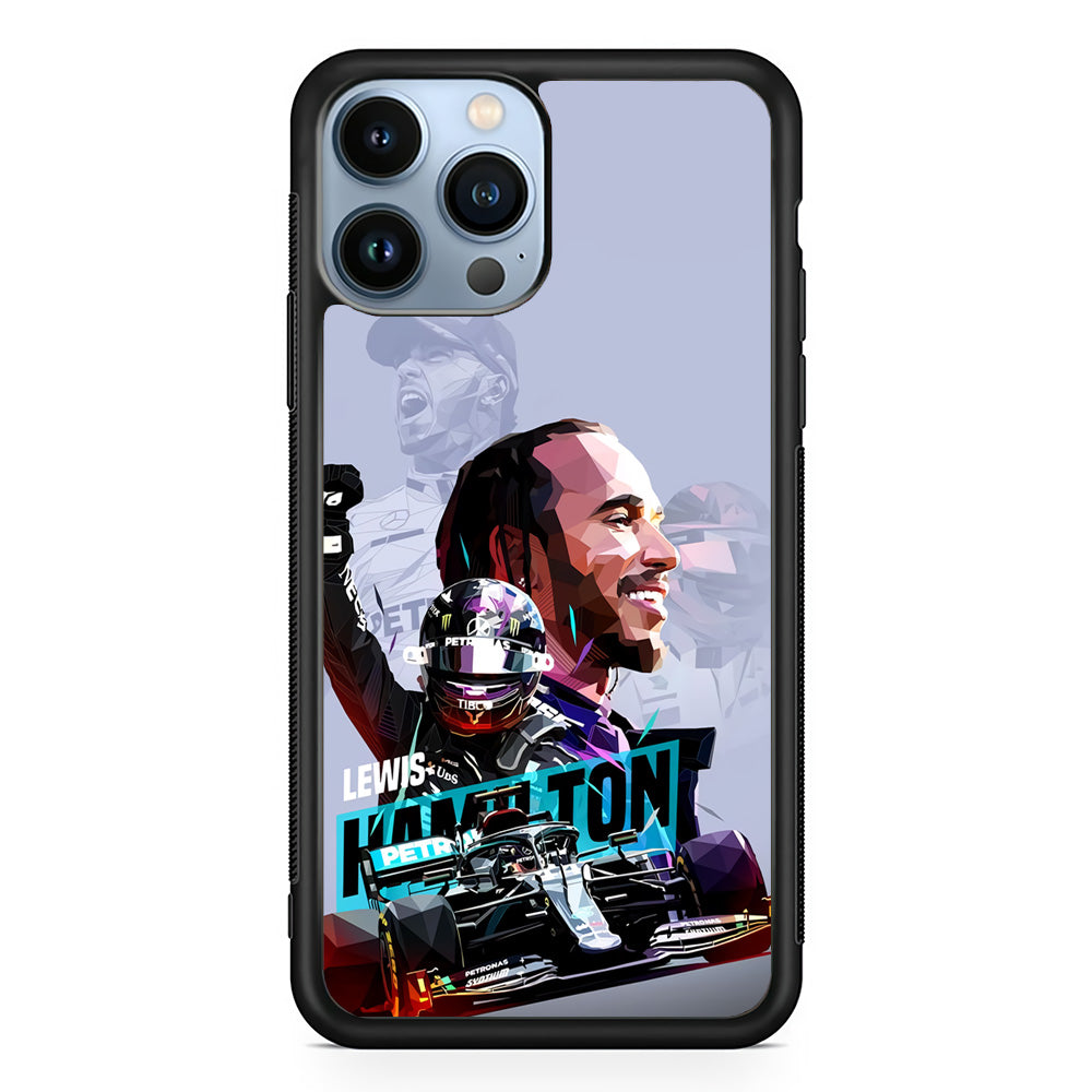 Lewis Hamilton Formula 1 iPhone 13 Pro Max Case