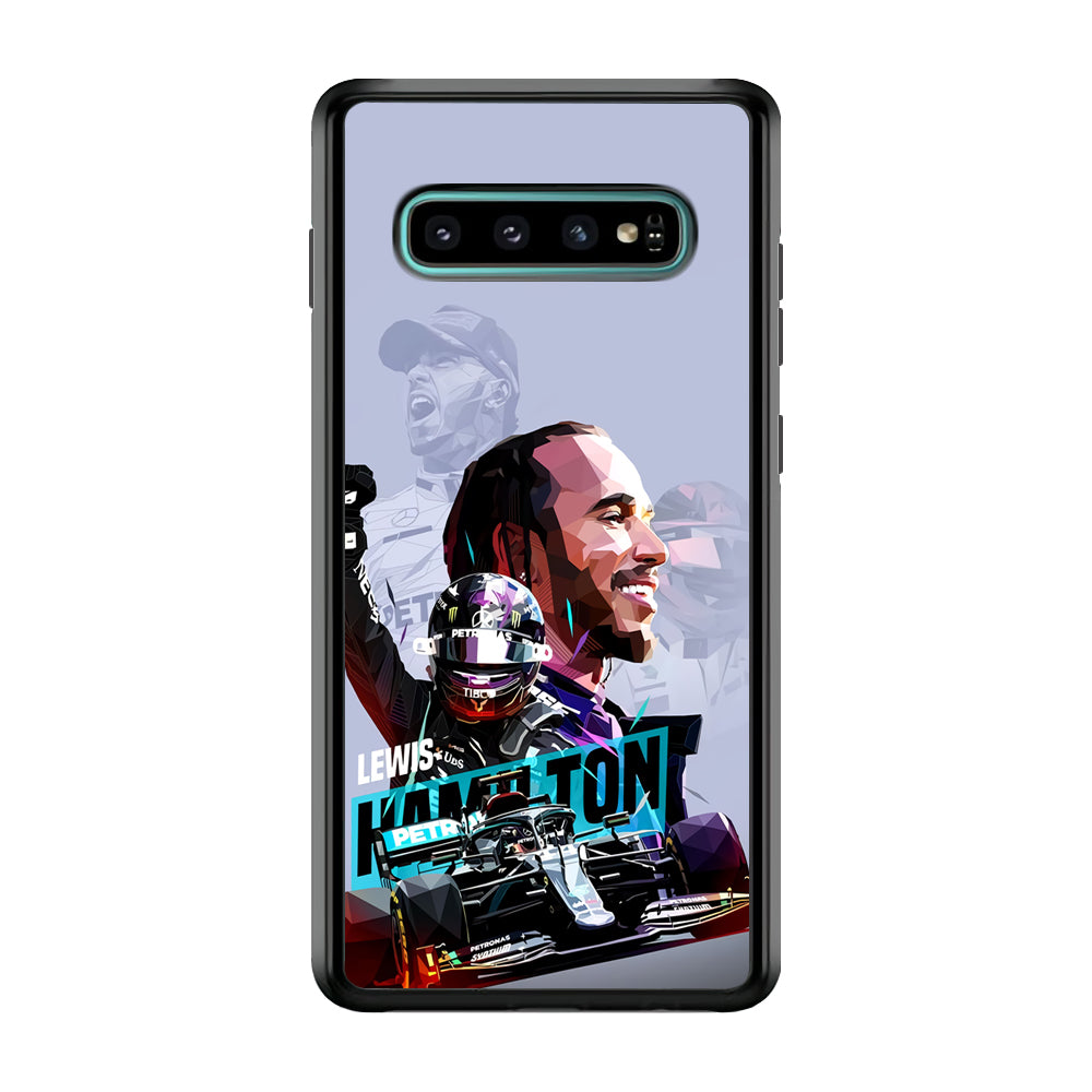 Lewis Hamilton Formula 1 Samsung Galaxy S10 Case