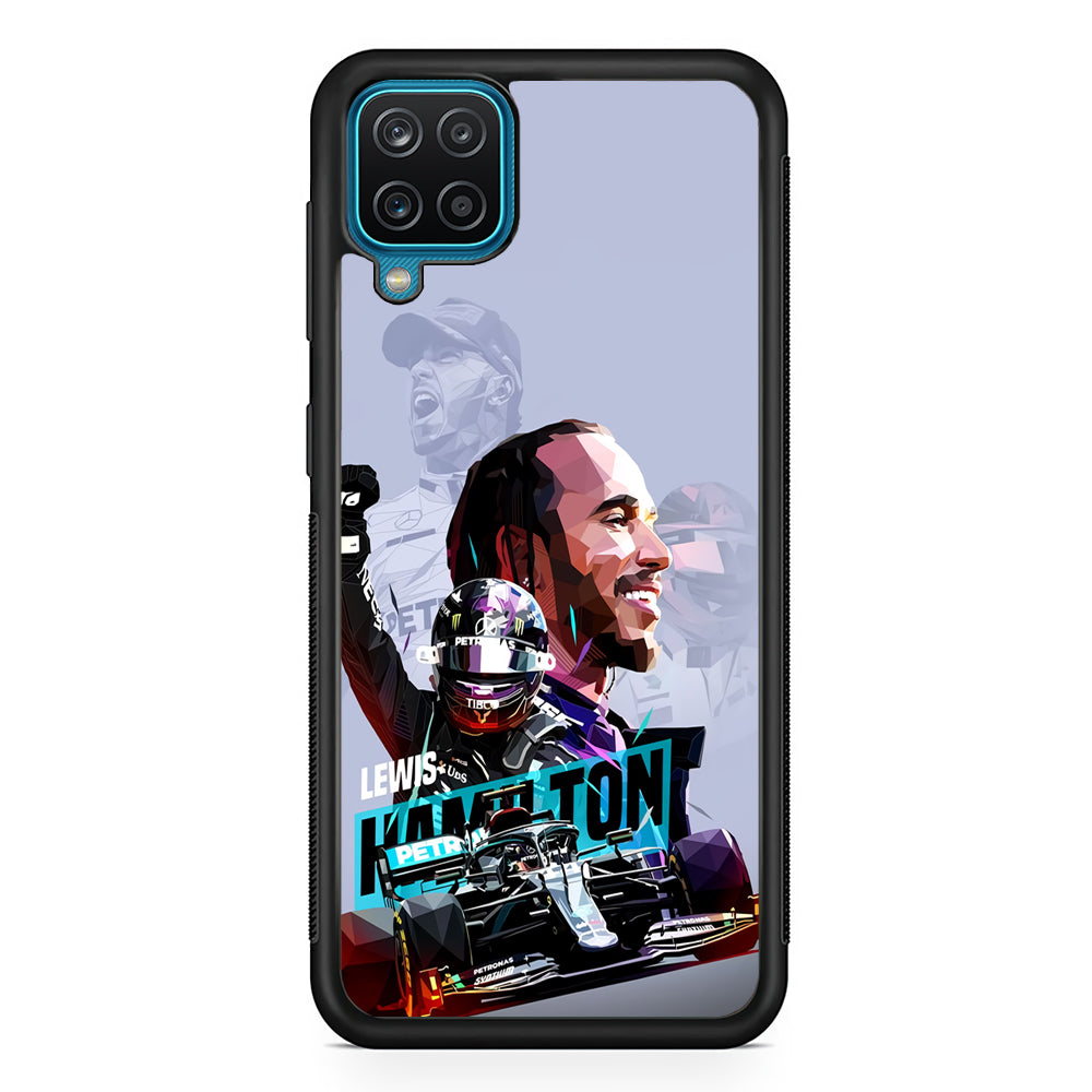 Lewis Hamilton Formula 1 Samsung Galaxy A12 Case