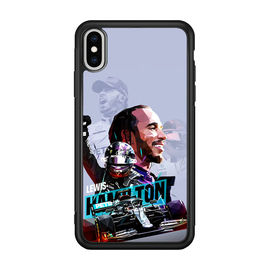 Lewis Hamilton Formula 1 iPhone XS MAX Case