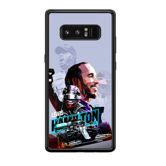 Lewis Hamilton Formula 1 Samsung Galaxy Note 8 Case
