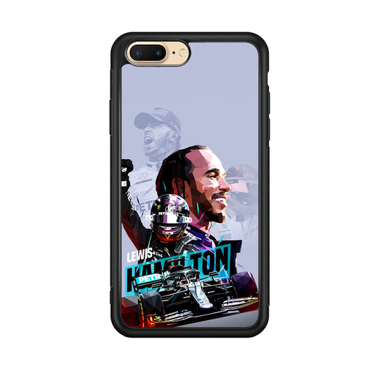 Lewis Hamilton Formula 1 iPhone 8 Plus Case