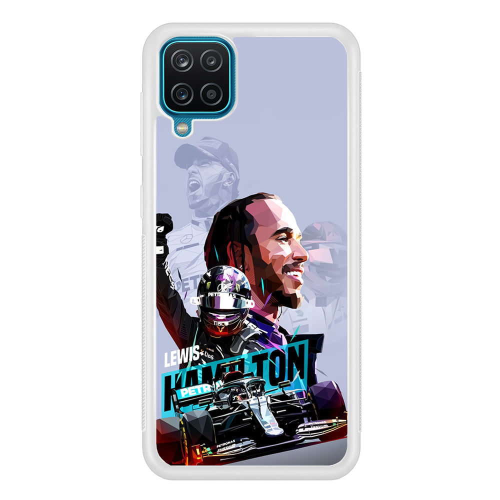 Lewis Hamilton Formula 1 Samsung Galaxy A12 Case