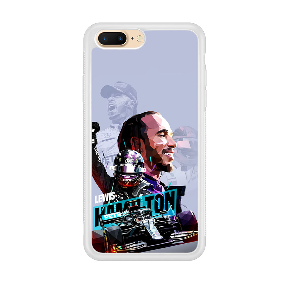 Lewis Hamilton Formula 1 iPhone 8 Plus Case